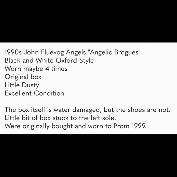 1990s John Fluevog Angels Oxford Brogues - Picture 9 of 9